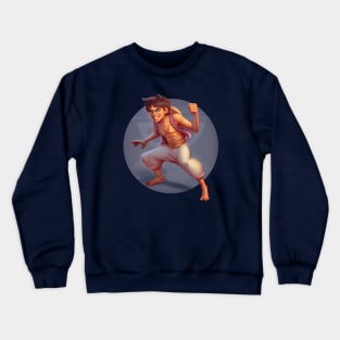 Luffy x Aladdin Crossover Crewneck Sweatshirt